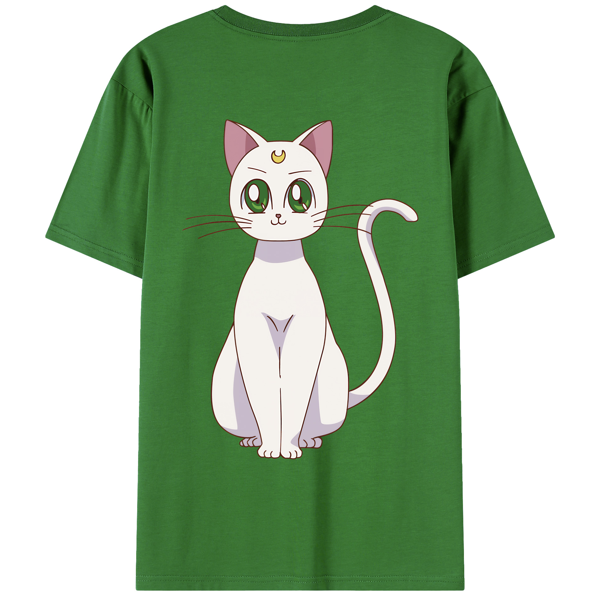（画像用） 美少女戦士セーラームーン Sailor Moon レディース半袖Tシャツ(バックプリント)